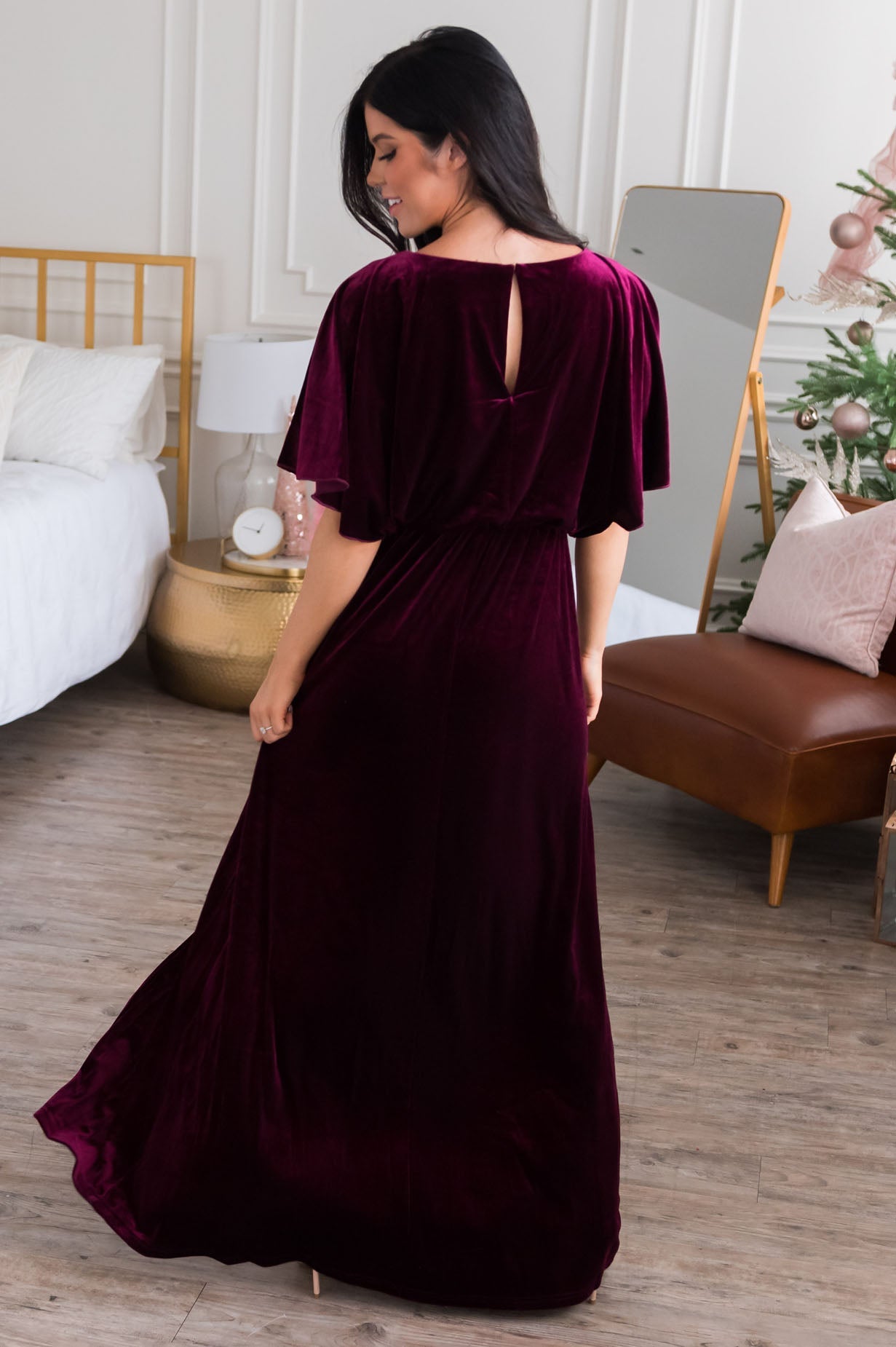 The Joy Evening Out Velvet Gown