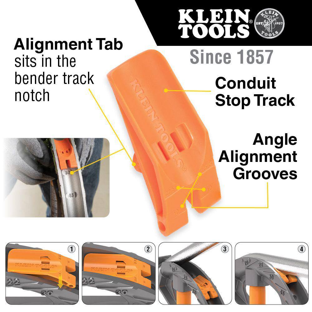 Klein Tools 34 in. Aluminum Conduit Bender 51607