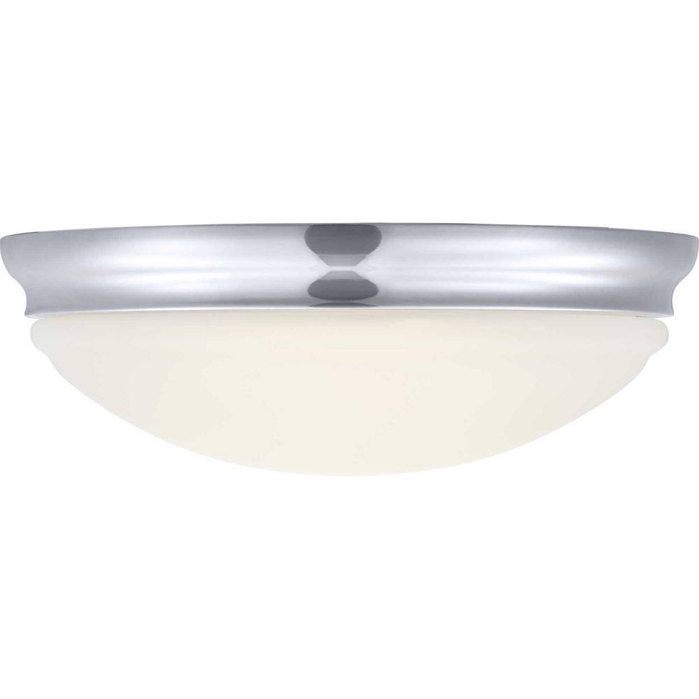 Progress Lighting 1-Light Polished Chrome Integrated LED Flush Mount P350131-015-30