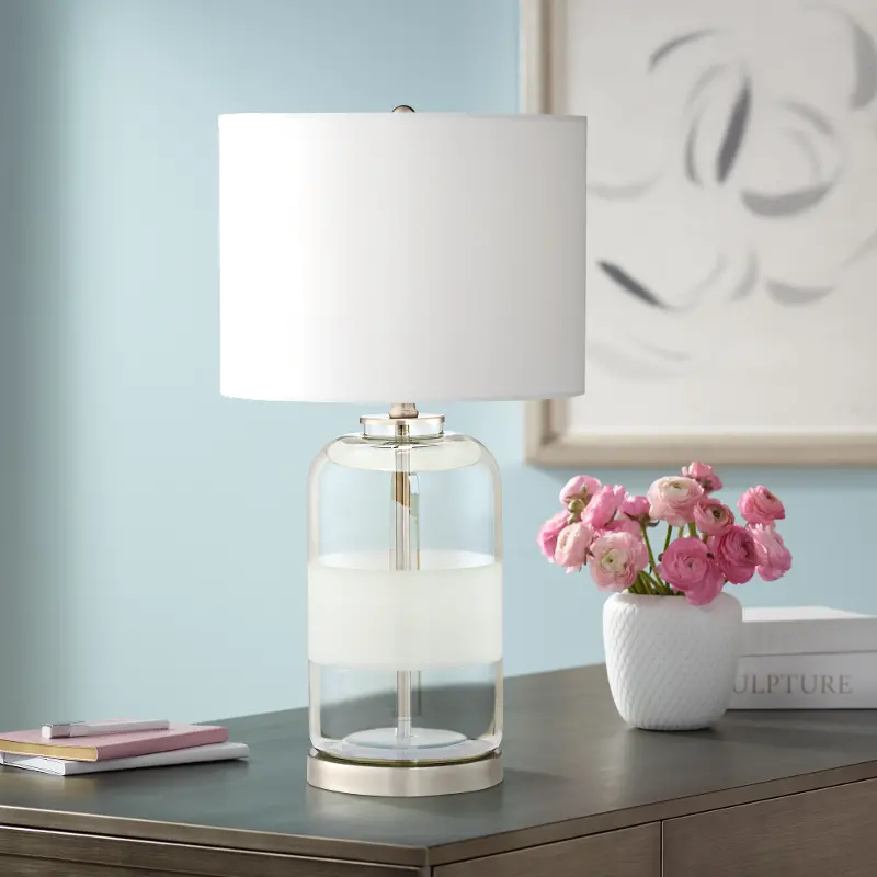 Moderne White Table Lamp