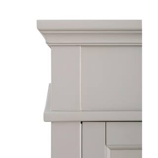 Home Decorators Collection Ashburn 60 in. W x 21.75 in. D Vanity Cabinet in Grey ASGRA6021D