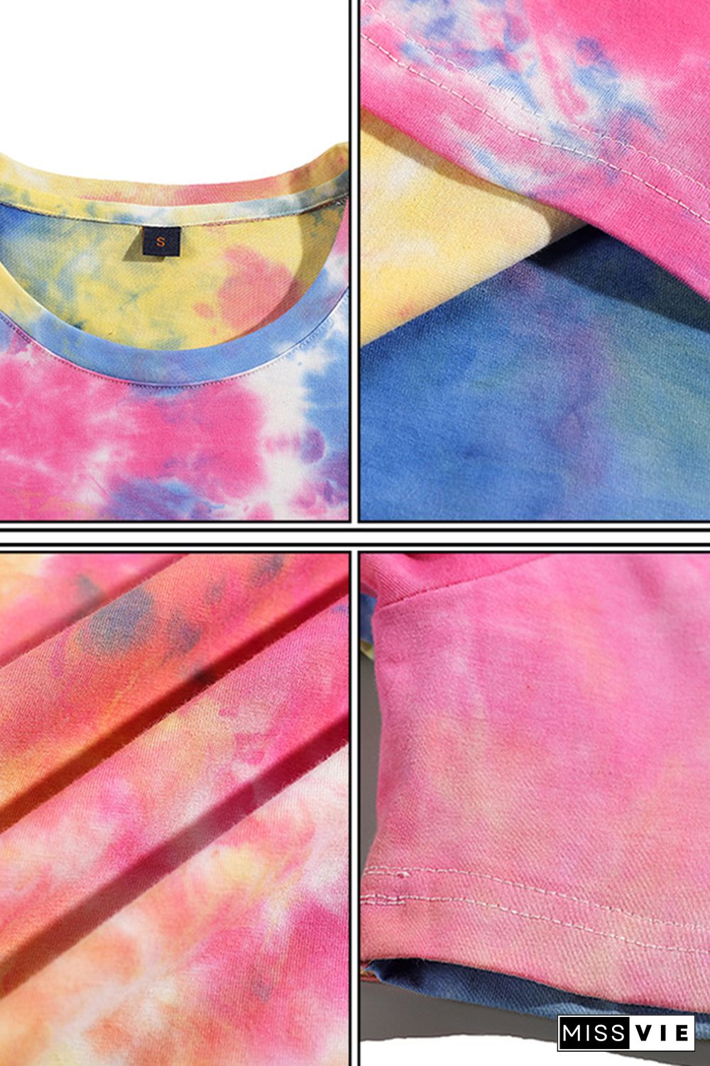 Tie Dye Short Sleeve Men's T-Shirt