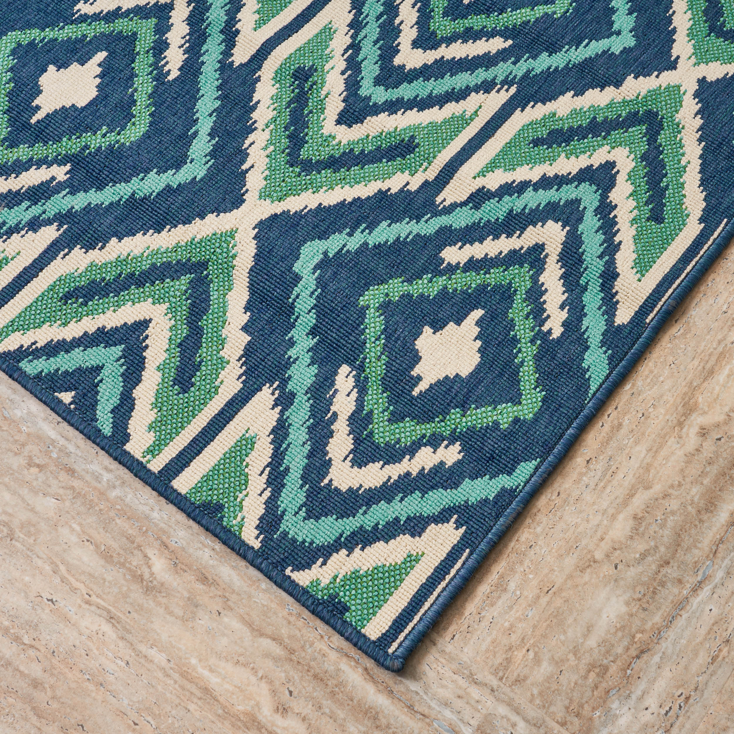 Heather Outdoor Geometric Area Rug