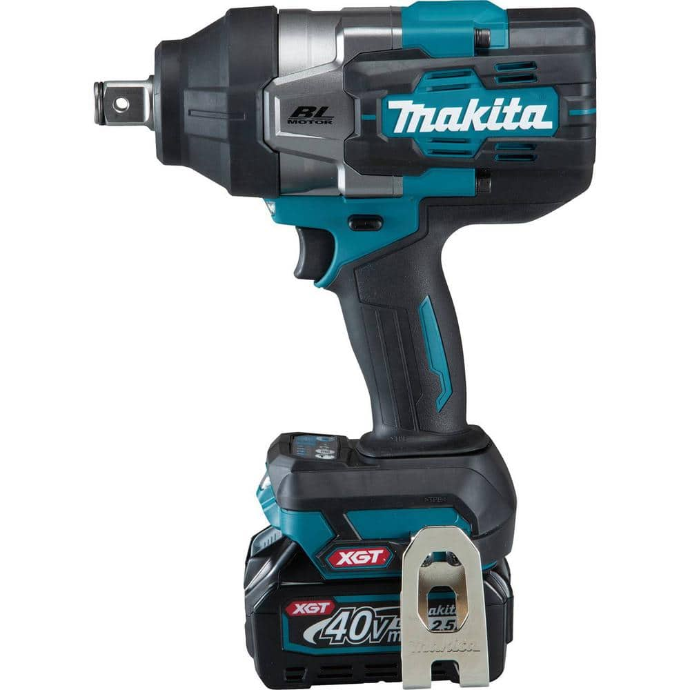 Makita 40V Max XGT Brushless Cordless 4-Speed High-Torque 3/4 in. Impact Wrench Kit w/Friction Ring Anvil 2.5Ah GWT01D