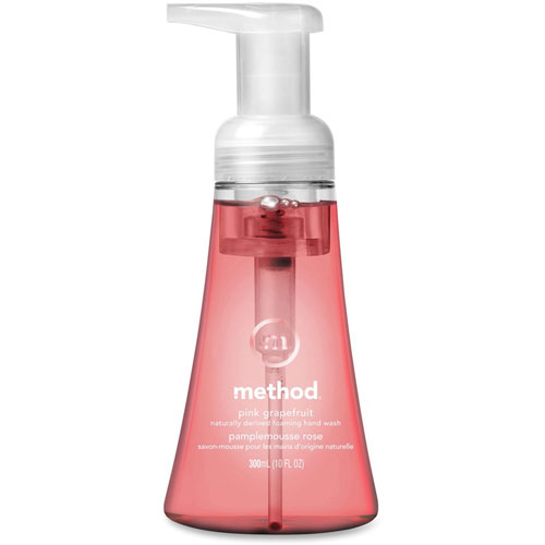 Method Products Inc. Method Products Foaming Hand Wash | Pink Grapefruit， 10 oz Pump Bottle | MTH01361EA