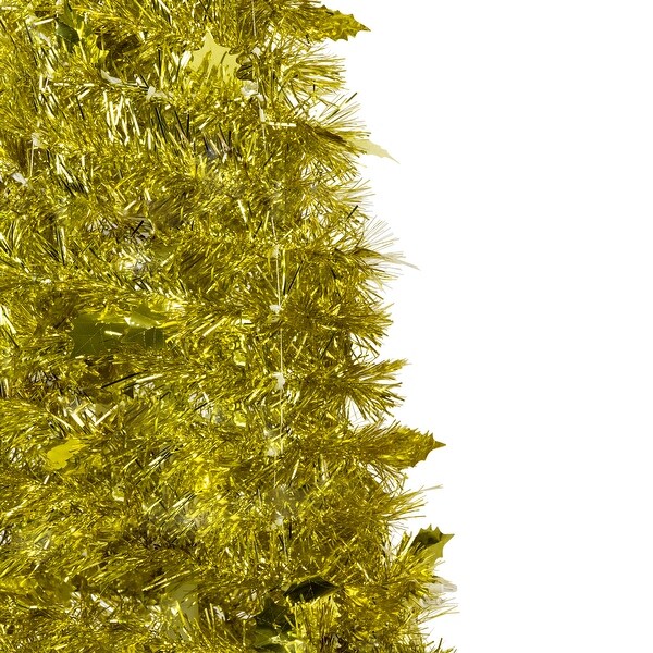 6' Tinsel PopUp Artificial Christmas Tree Unlit