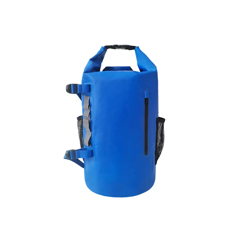 Outdoor Hiking custom boating camping backpack roll top dry waterproof bag
