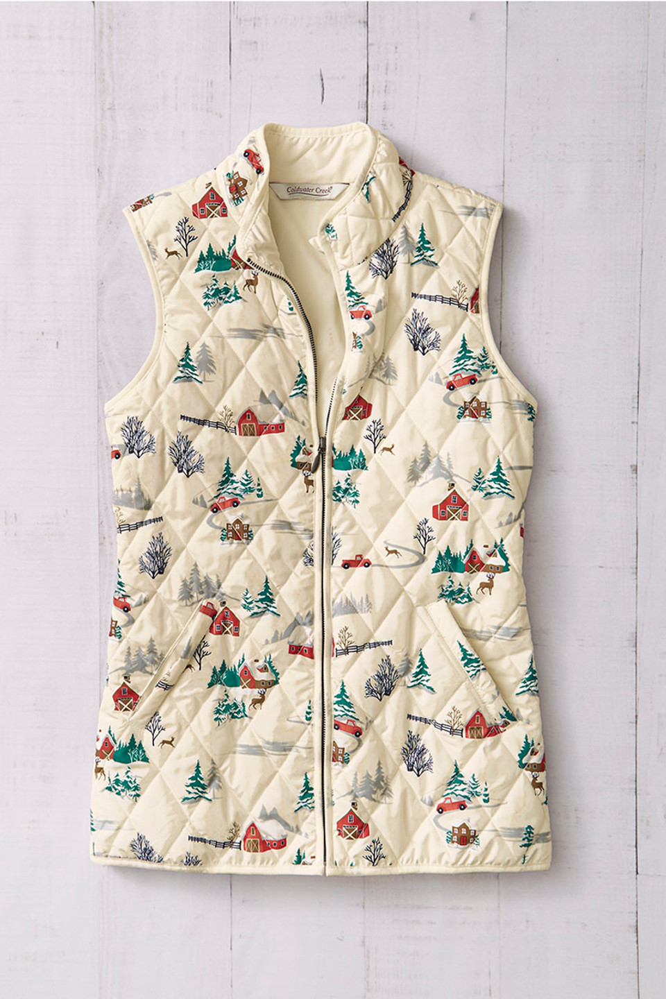 Winter Cheer Vest for All Seasons - Coldwater Creek