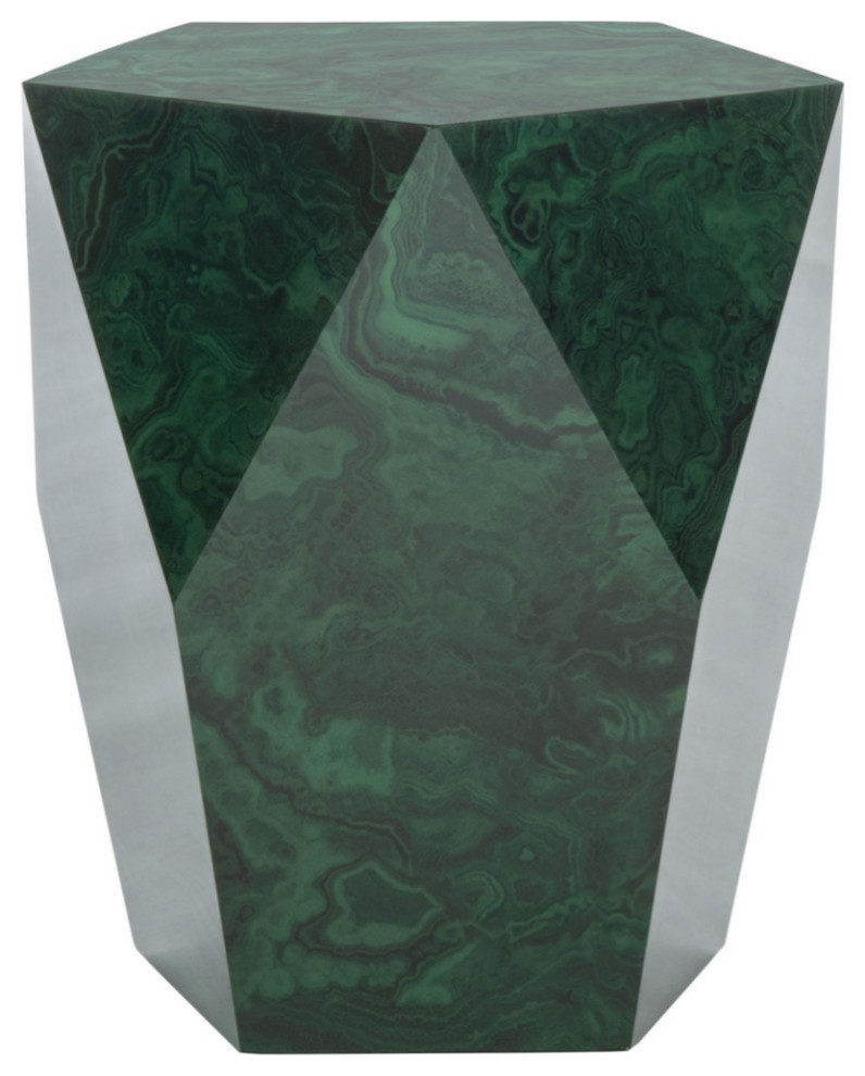 Boyce Malachite End Table   Contemporary   Side Tables And End Tables   by Rustic Home Furniture Deco  Houzz