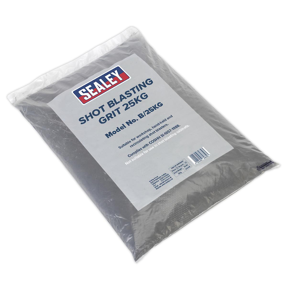 Sealey B/25Kg Shot Blasting Grit 25Kg Bag