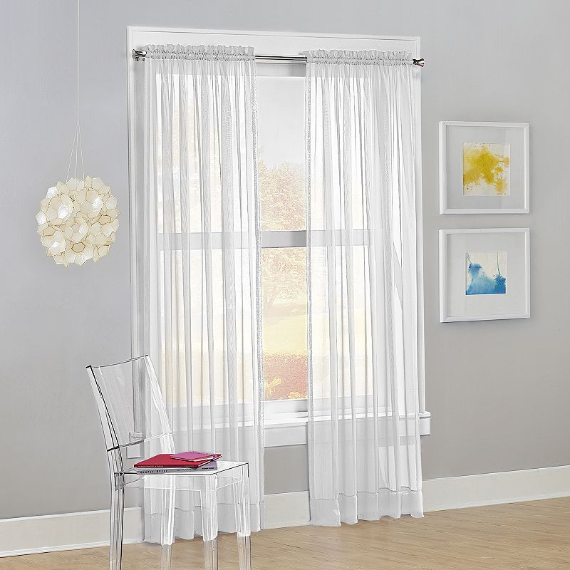 No. 918 1-Panel Calypso Sheer Voile Window Curtain