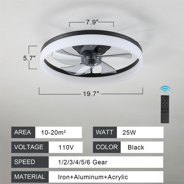 Ceiling Fan with Lights Dimmable LED Shopping - The Best Deals on Ceiling Fans | 41592435