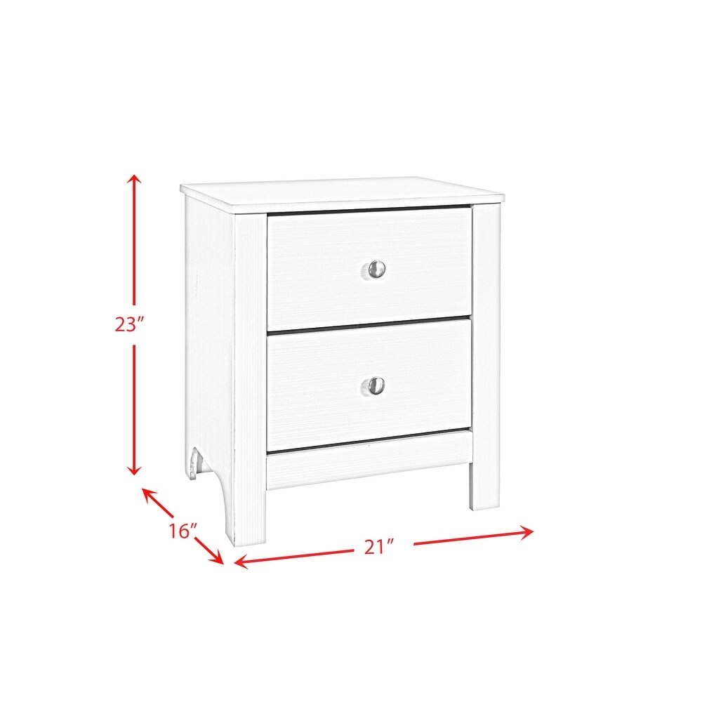 Picket House Furnishings Camila Nightstand in White