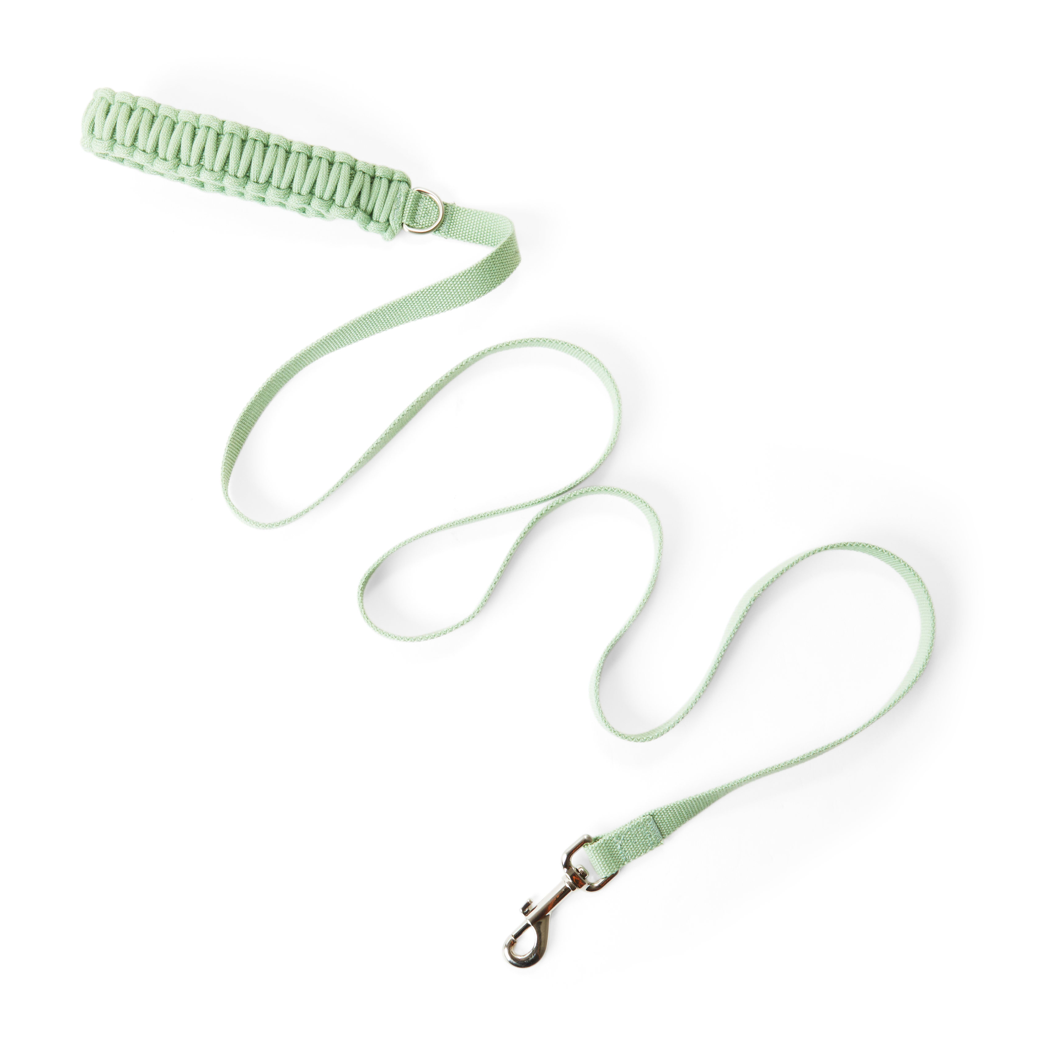 YOULY Green Macrame Dog Leash， 6 ft.