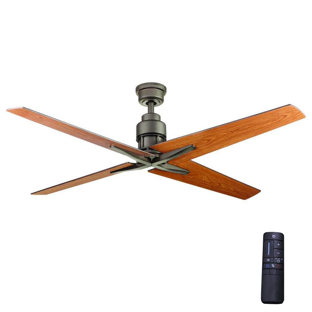 Home Decorators Collection Virginia Highland 56 in Indoor Espresso Bronze Ceiling Fan with Remote Control