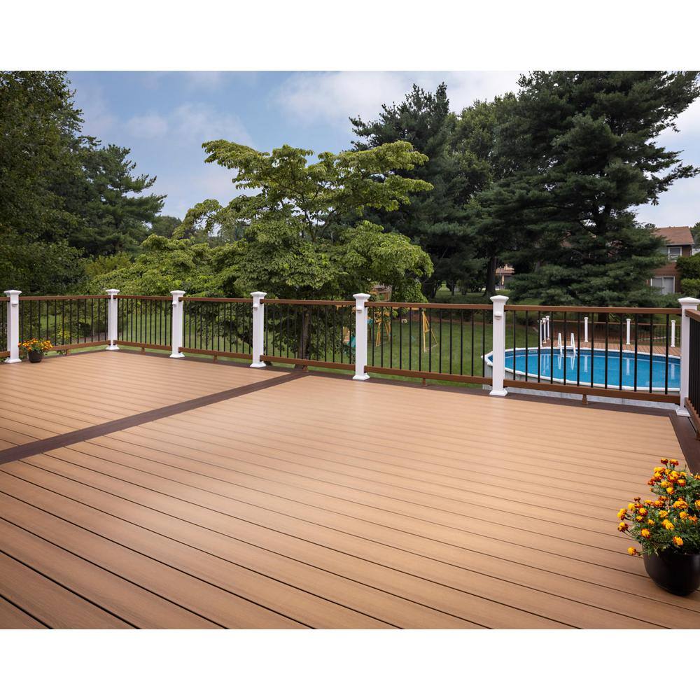 MoistureShield Meridian CoolDeck Shoreside 1 in. x 5.4 in. x 20 ft. Solid Edge Composite Deck Board 13550951