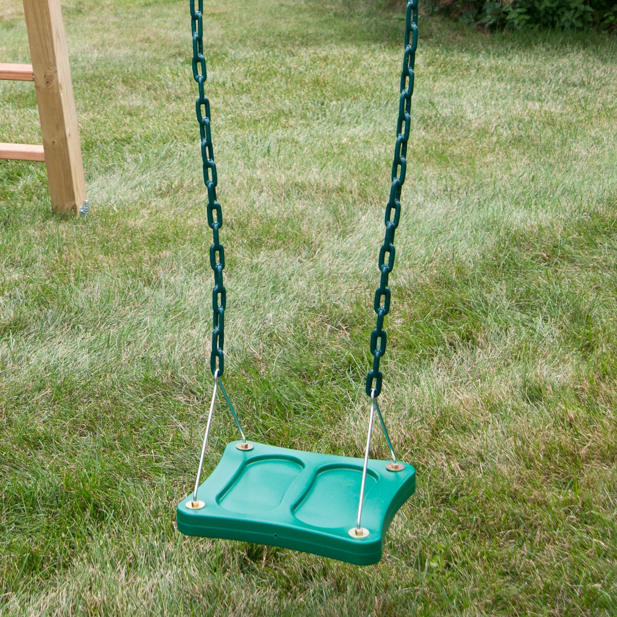 Swing-N-Slide 2 Blue Extreme-Duty Swing Seats with Chains and Stand-Up Swing