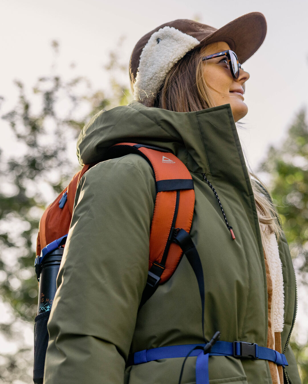 Track Recycled 30L Backpack - Rust