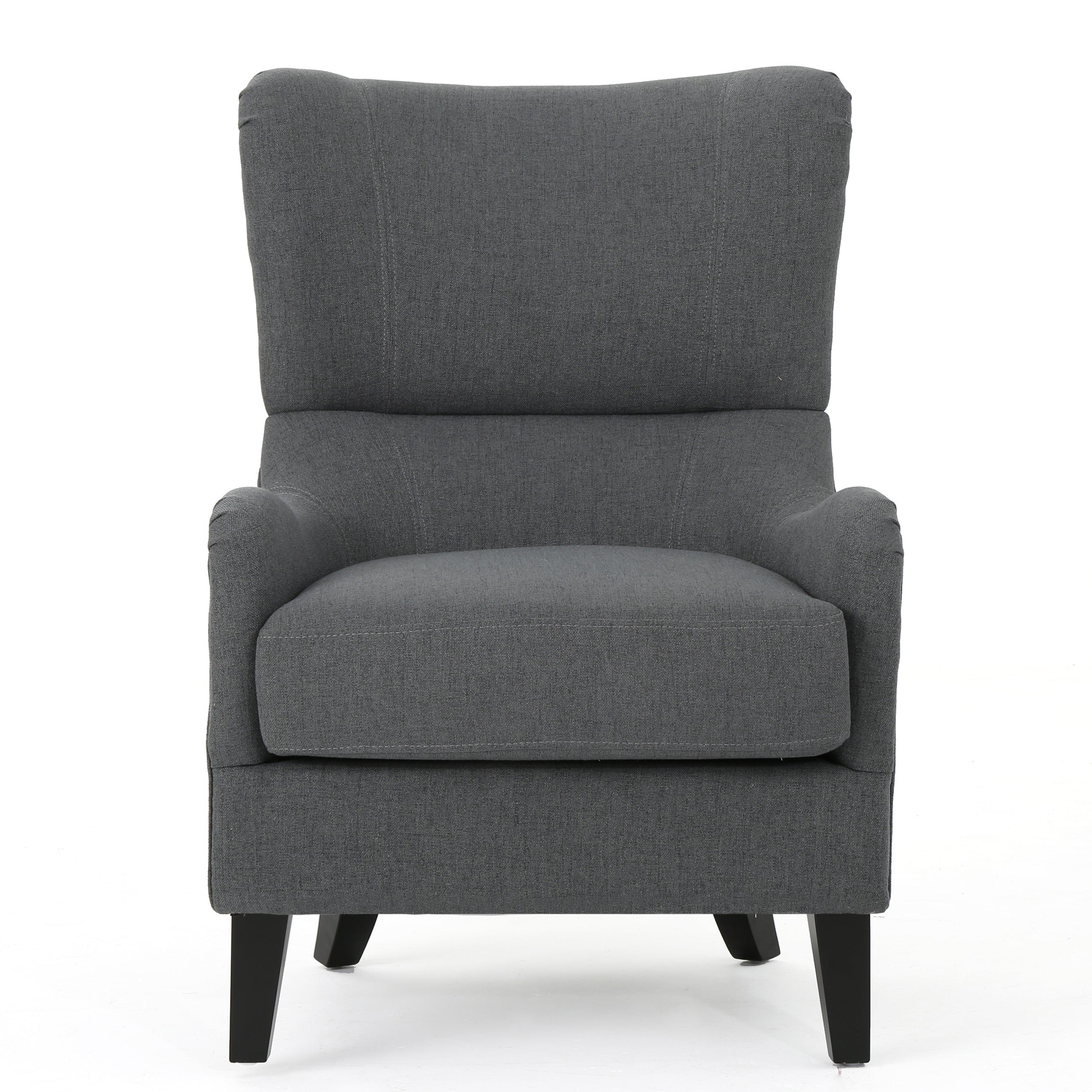 Quinn Fabric High Back Wingback Armchair