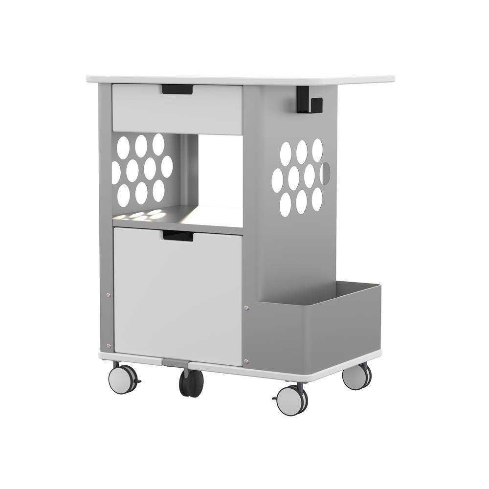 Safco Rolling Storage Cart 5202WH