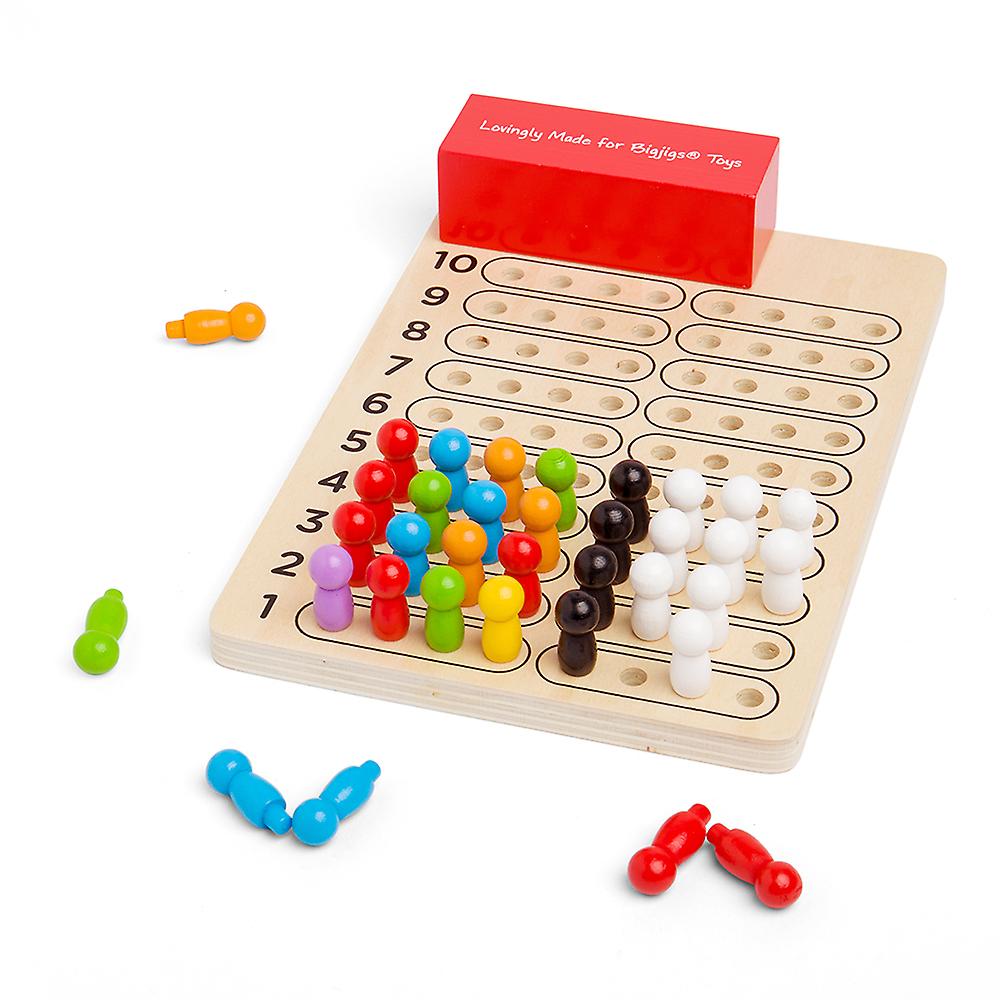 Bigjigs Toys Wooden Traditional Codebreaker Game Play Set