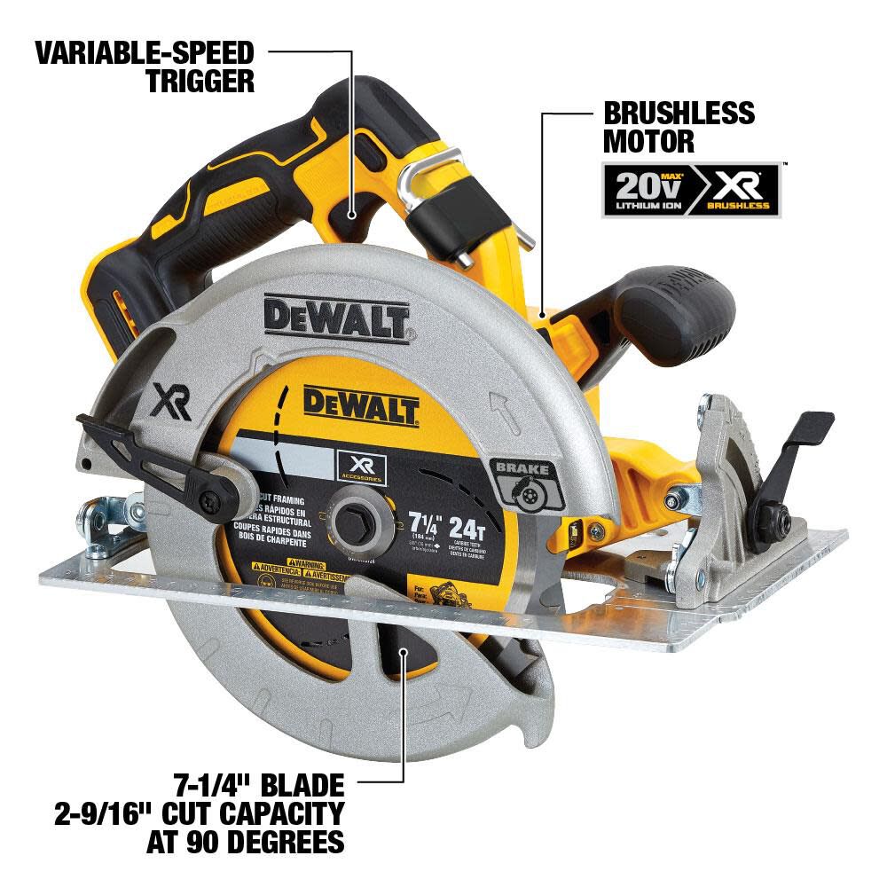 DEWALT 20 V MAX XR Li-ion 6 Tool Combo Kit DCK695P2 from DEWALT