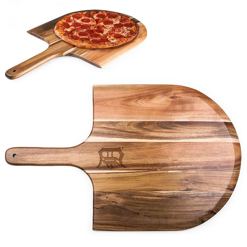 Picnic Time Detroit Tigers Pizza Peel Serving Paddle