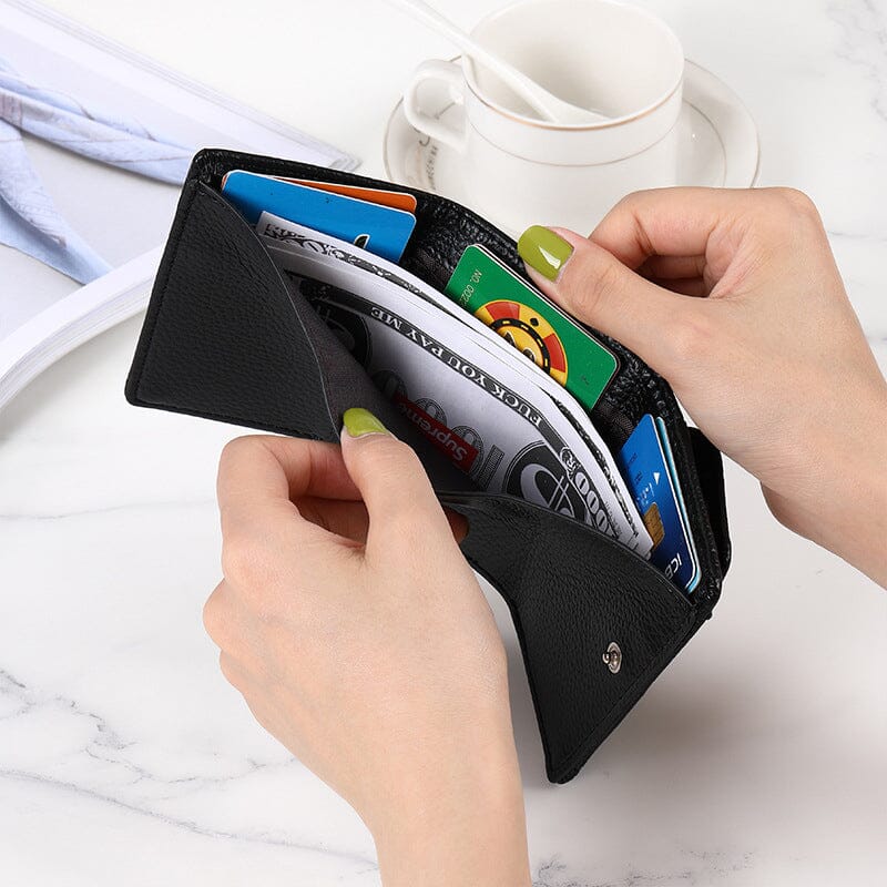 RFID Blocking Card Holder Organizer Pocket Mini Wallet