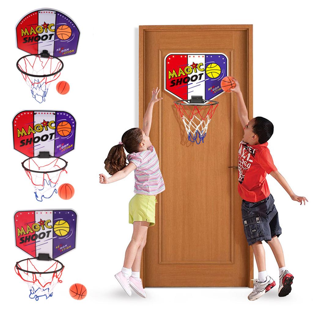 Children Attached to Indoor Mini Indoor Basketball Basketball Coffer Dock Wall Mount L