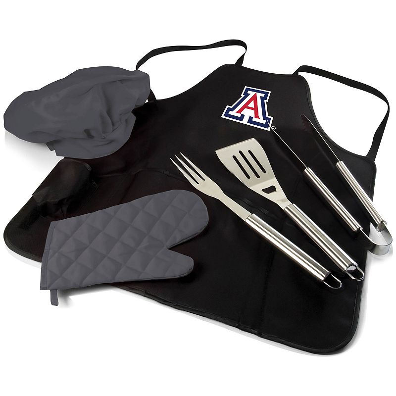 Picnic Time Arizona Wildcats BBQ Apron Pro Grill Set