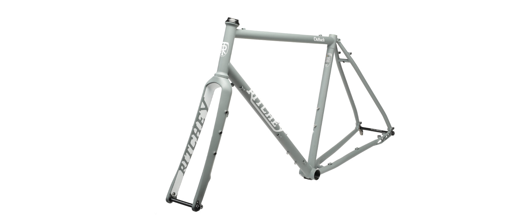 Ritchey Outback Gravel Frameset - Gray-White - 2023