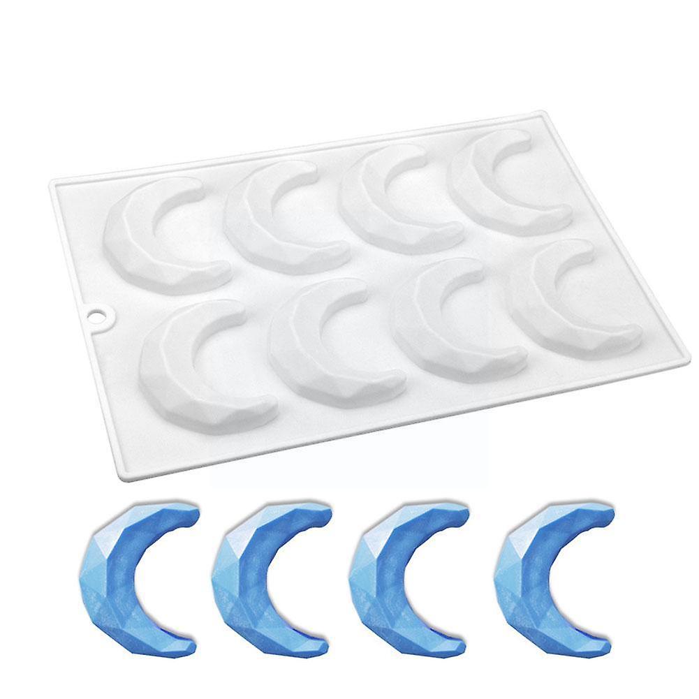 Moon Shape Silicone Mould Diy Fondant Cake Mold Gummy Chocolate Mold Baking Appliance Z3v3