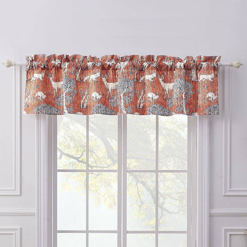 Barefoot Bungalow Menagerie Window Valance