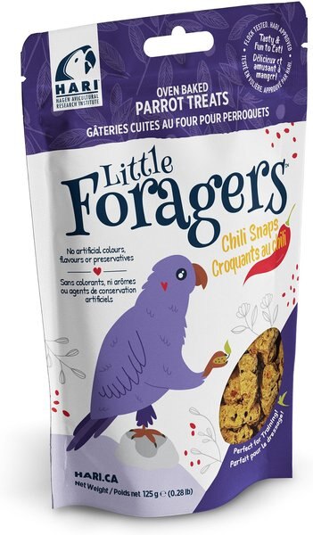 Hari Little Foragers Chili Snaps Bird Treat， 0.28-lb bag