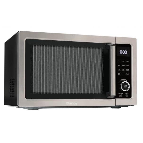 Danby 1.0 cu. ft. Countertop Microwave Oven with Air Fry DDMW1060BSS-6