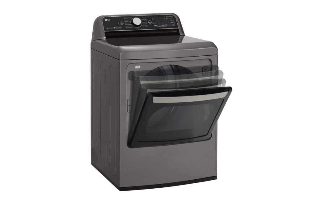 Lg DLEX7800VE 7.3 Cu.Ft. Smart Wi-Fi Enabled Electric Dryer With Turbosteam™