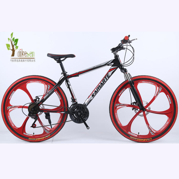 2023 26 inch carbon steel 21 speeds bicicletas folding mountain Six knife rim  bike wholesale 21speed  mountain bikes  bike