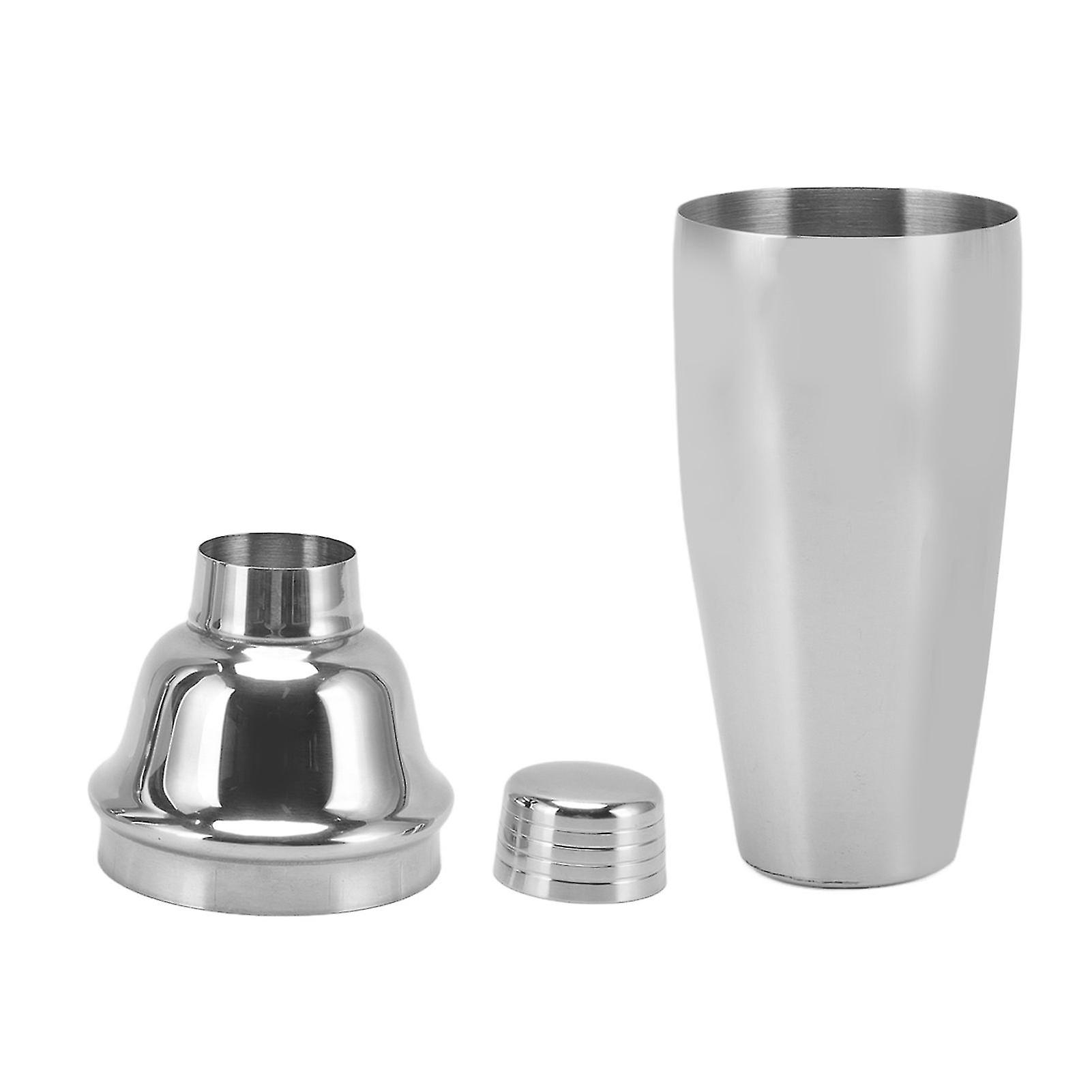 Cocktail Shaker 304 Stainless Steel Split Design Drink Shaker Cocktail Mixing Tools for Bars Restaurant Home Use