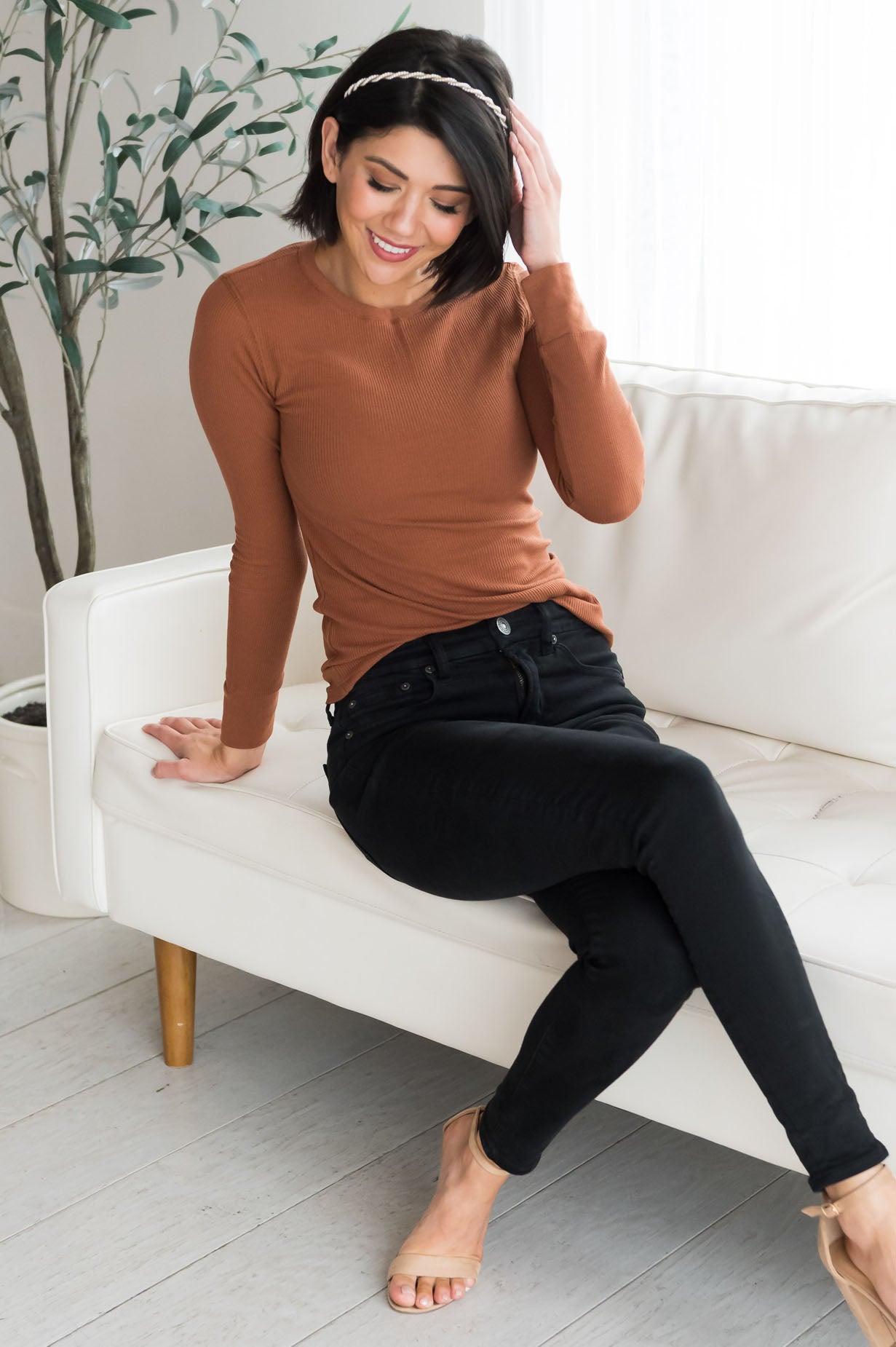 Warm Embrace Modest Thermal Top