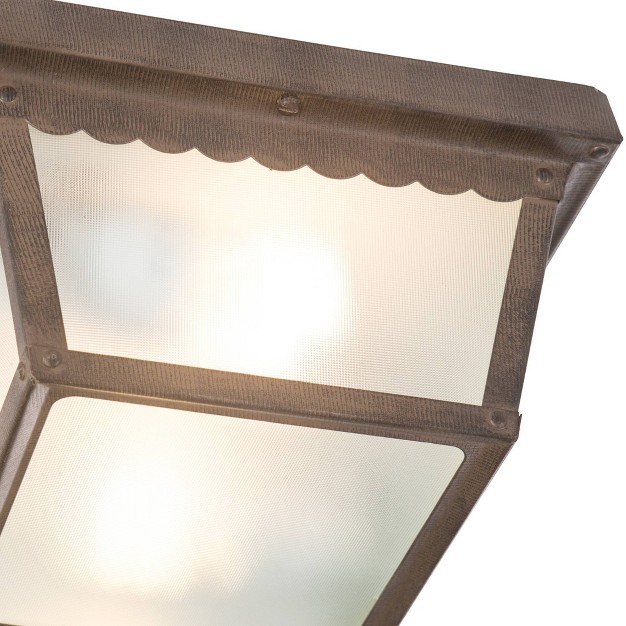 Yosemite Two Lights Exterior Lighting Dark Brown