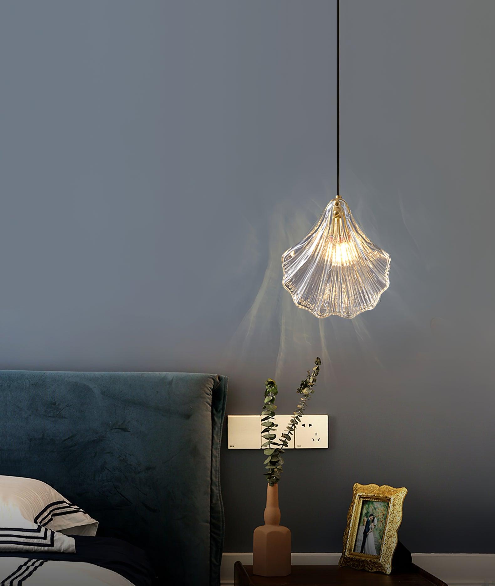 Shell Mini Pendant Swag Light