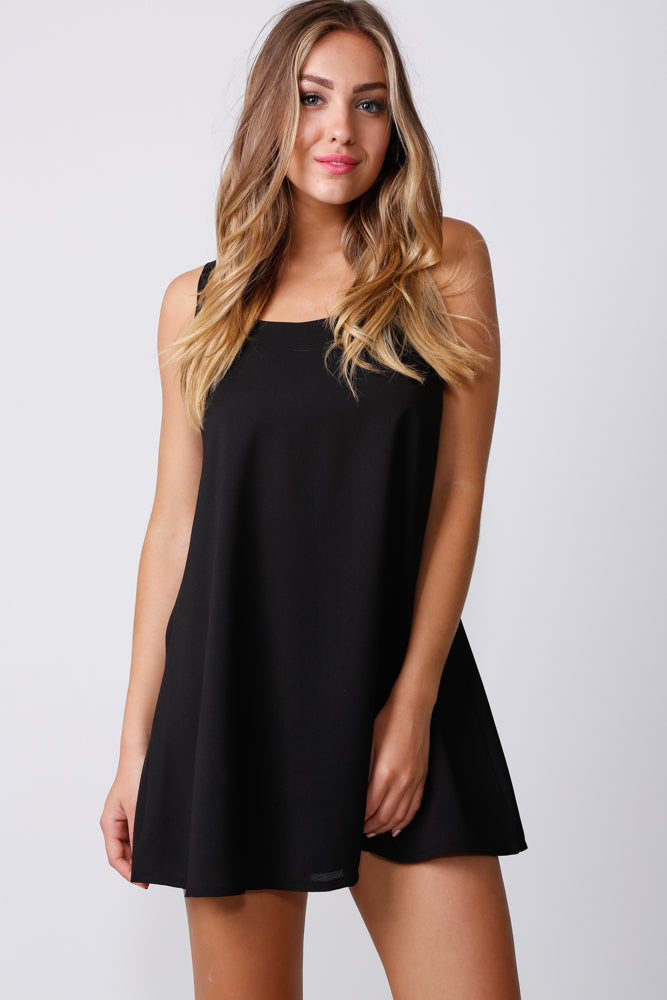 Heartbeat Dress Black