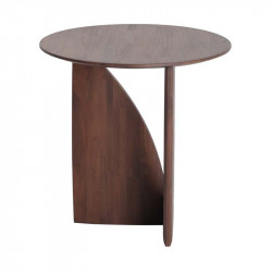 Table d'appoint en chêne noir vernis Geometric Ethnicraft - Mobilier intérieur - Mobilier - GRIIN