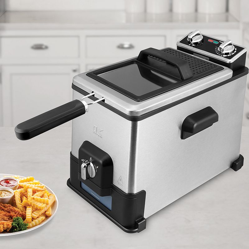 Kalorik XL Deep Fryer with Oil Filtration System