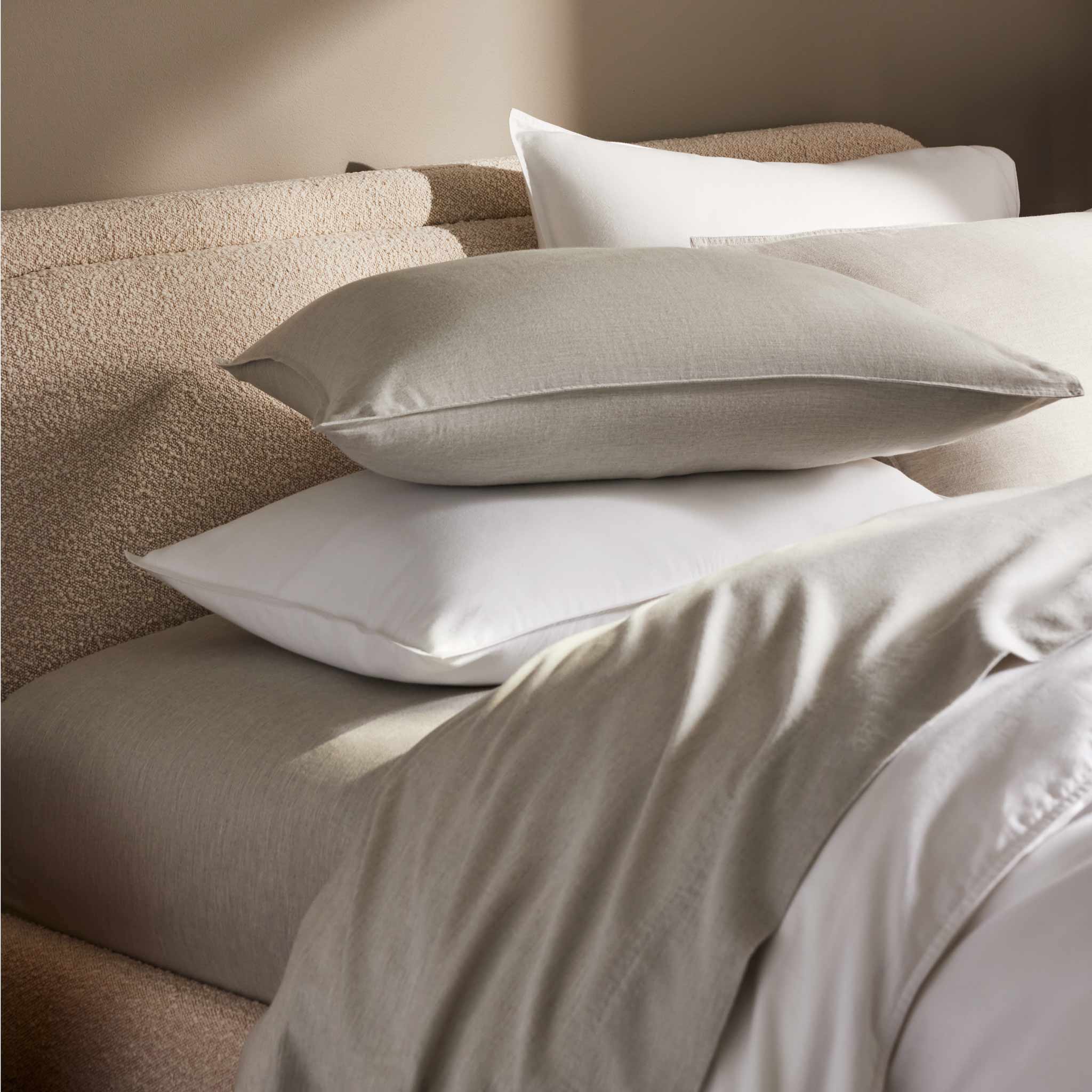 Heathered Cashmere Pillowcases