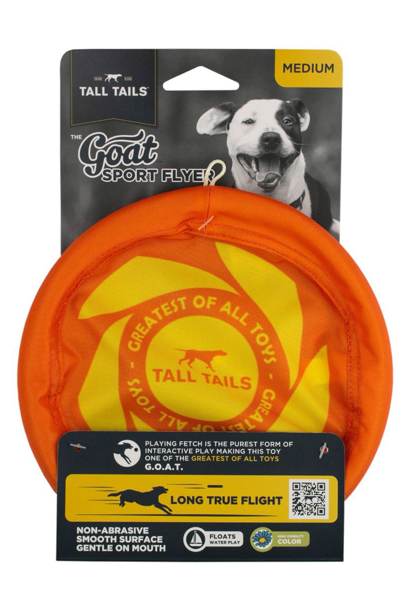 Tall Tails GOAT Sport Flyer Dog Toy