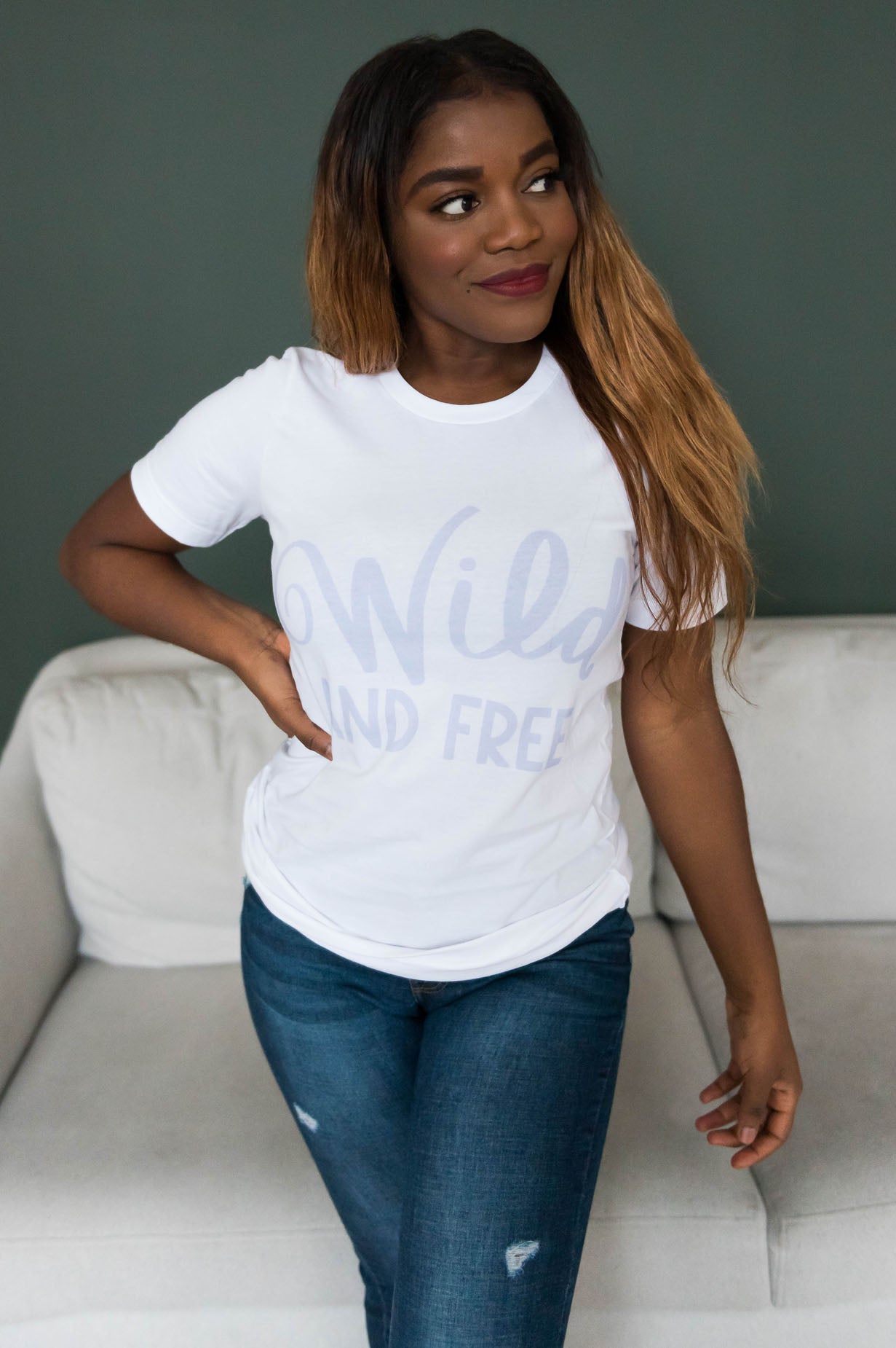 Wild & Free Modest Tee