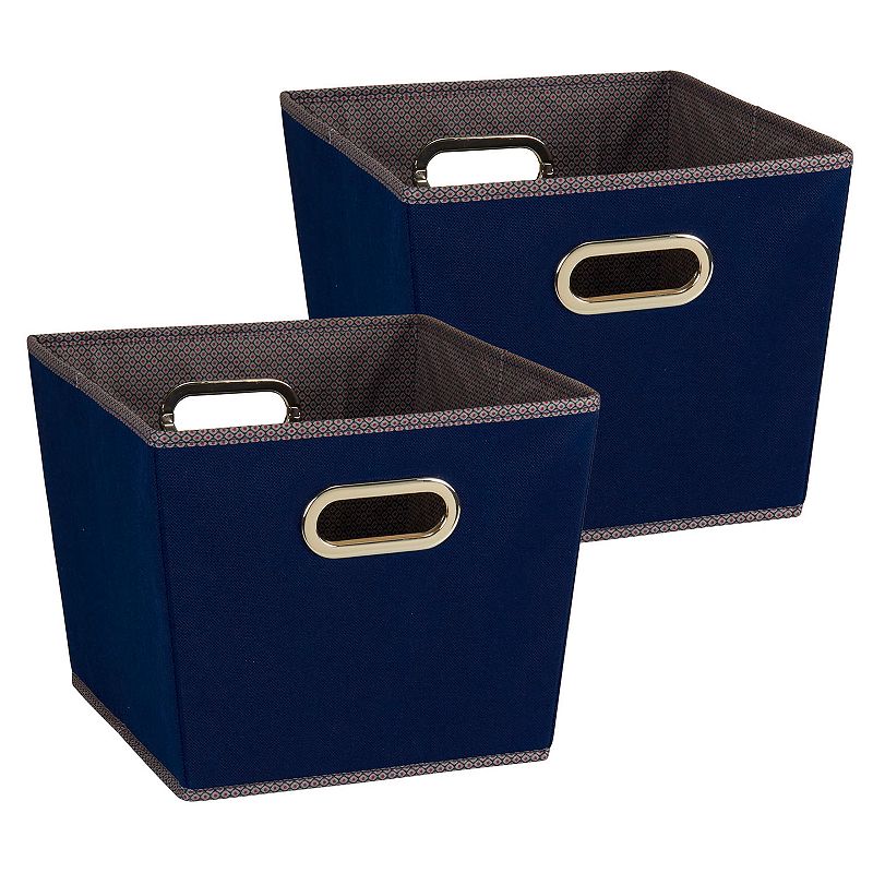 Household Essentials 2-piece Tapered Bin Set