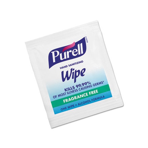 Purell Premoistened Sanitizing Hand Wipes  GOJ90211M