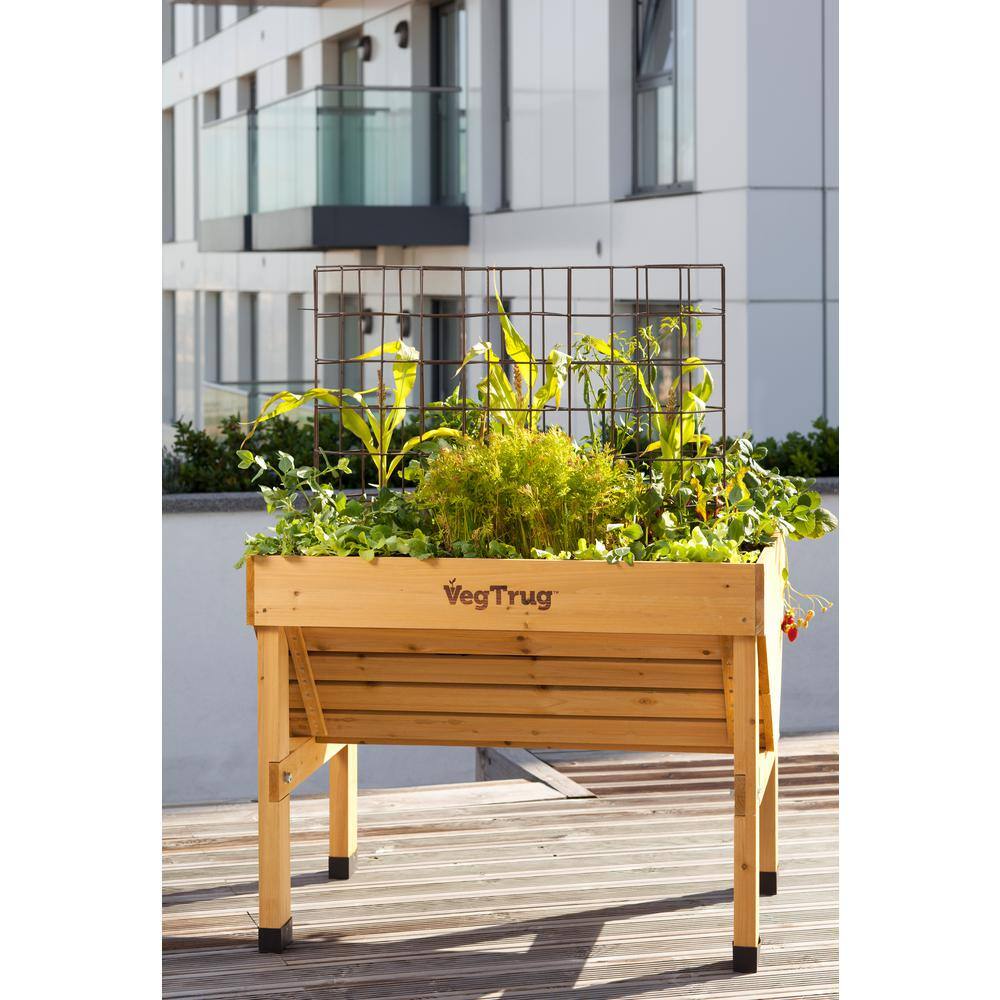 VegTrug 1 m Wooden Raised Bed Planter VTNS0361USA